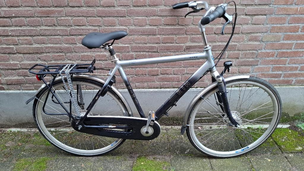 Zeer nette R.I.H Sigma herenfiets 7/56 cm frame, Fietsen en Brommers, Fietsen | Heren | Herenfietsen, Versnellingen, Zo goed als nieuw