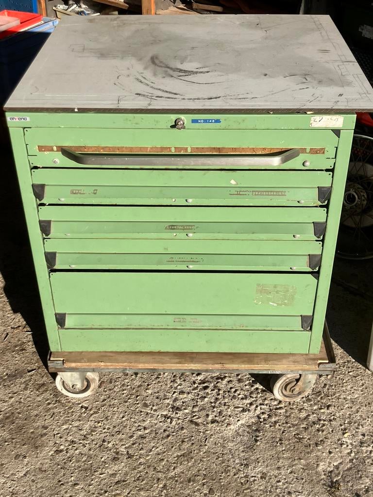 Gereedschapskast Adler, Ophalen, Gebruikt