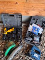 Diverse elektrische gereedschappen: Boormachine, Schuurmachi, Doe-het-zelf en Verbouw, Gereedschap | Boormachines, Ophalen, Gebruikt