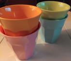 Rice Melamine bekerset Favorite Colors Medium For Hema 4 st., Overige materialen, England, Hema, Ophalen of Verzenden