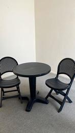 Bistroset, Ophalen of Verzenden, Zo goed als nieuw, Kunststof, 2 zitplaatsen