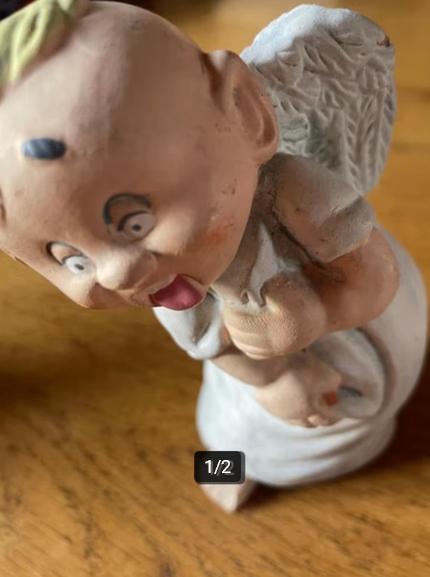 Vintage Lucifer Figurine Engel Devil KMH 1995, Ophalen of Verzenden, Zo goed als nieuw