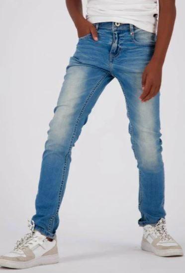Mooie blauwe VINGINO flex fit skinny jeans Apache mt 11/146., Kinderen en Baby's, Kinderkleding | Maat 146, Zo goed als nieuw