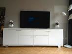 Topform Dressoir Hoogglans Wit, Met deur(en), Zo goed als nieuw, 200 cm of meer, Modern