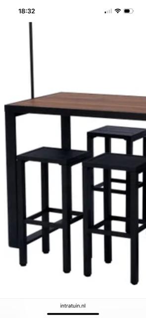 barkrukken tuin, Ophalen, 60 tot 90 cm, Nieuw, Metaal