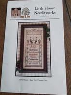 Little House borduurpatroon, coffee menu, Ophalen of Verzenden, Zo goed als nieuw, Handborduren, Patroon