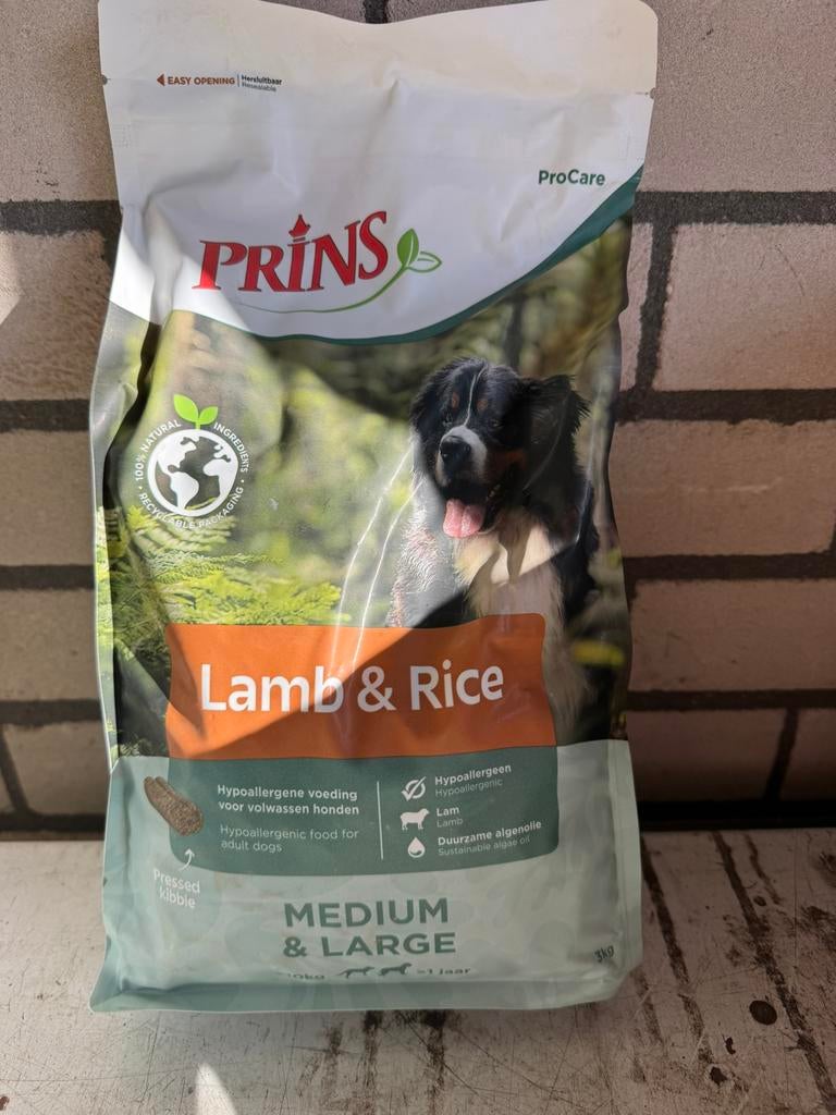 Prins hypoallergeen lam&Rijst, Dieren en Toebehoren, Dierenvoeding, Ophalen of Verzenden, Hond