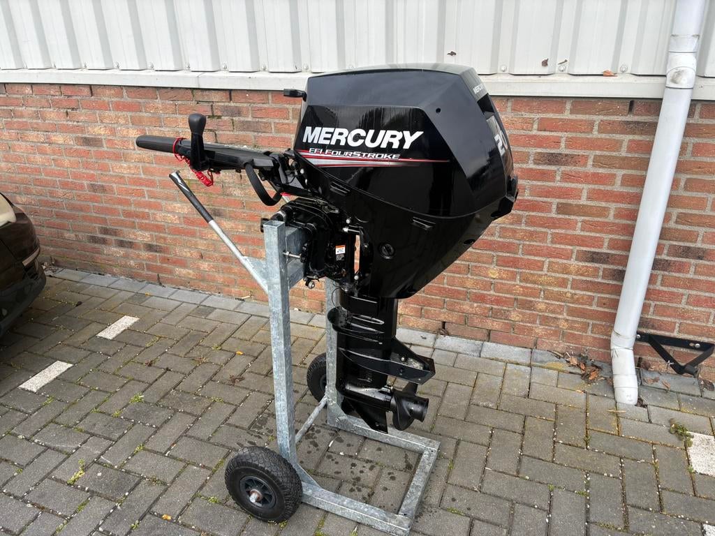 Mercury 20 pk 4 takt EFI , bj 2020 , kortstaart , vaarklaar, 10 tot 30 pk, Gebruikt, Viertaktmotor, Mercury