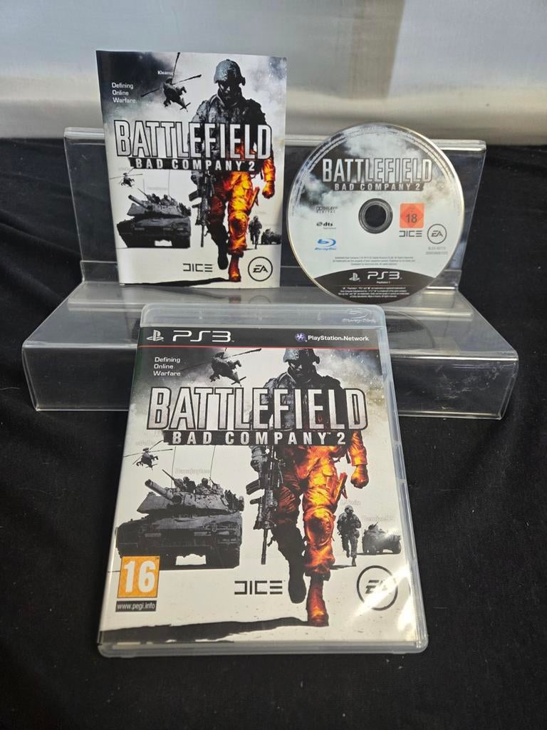 Battlefield Bad Company 2 PS3 - Zo goed als nieuw, Spelcomputers en Games, Online, Shooter, Electronic Arts, Ophalen of Verzenden