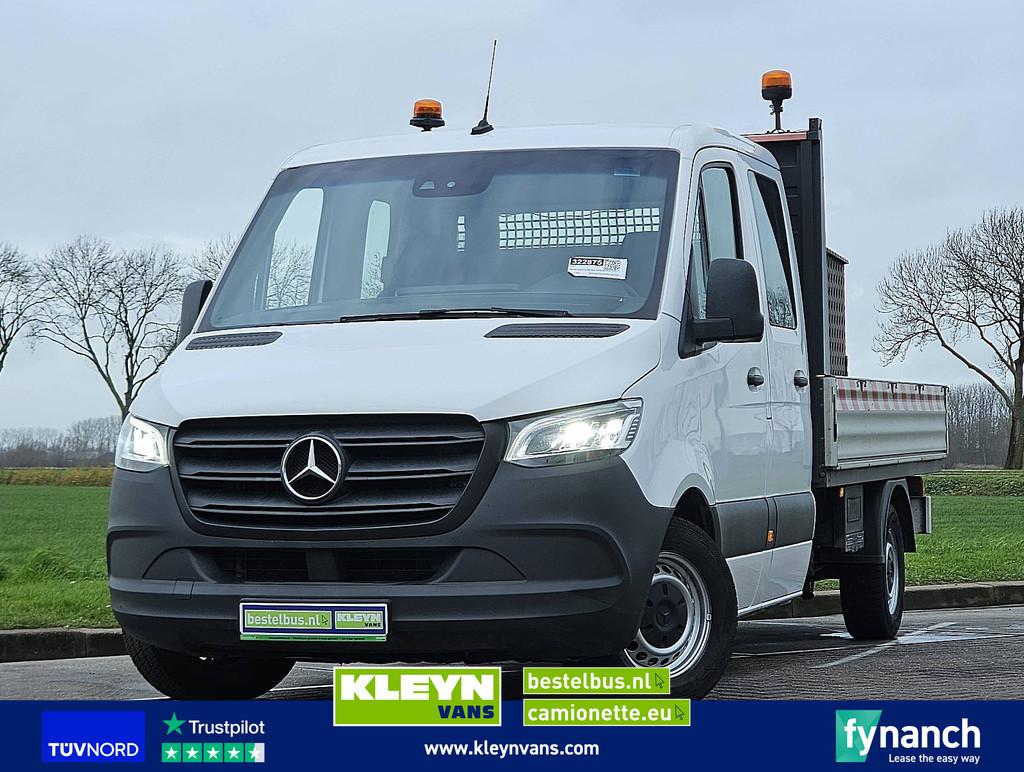 MERCEDES-BENZ SPRINTER 315 open laadbak dub cab, Automaat, Achterwielaandrijving, Gebruikt, Euro 6