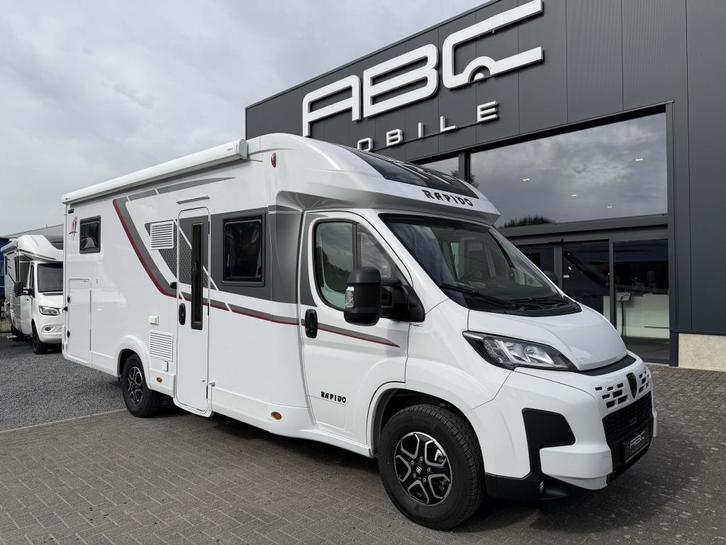 RAPIDO 666 F (bj 2025), Caravans en Kamperen, Campers, Bedrijf, tot en met 4, Half-integraal, Rapido, Fiat, Diesel, Automaat, 7 tot 8 meter