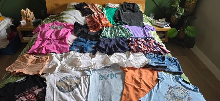 Kledingpakket meisje zomer 140-146-152, Kinderen en Baby's, Kinderkleding | Kinder-kledingpakketten, Gebruikt, Maat 140, Ophalen of Verzenden