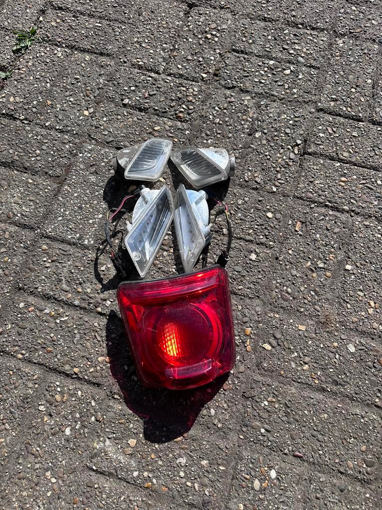 Vespa gts knipperlichten, Ophalen