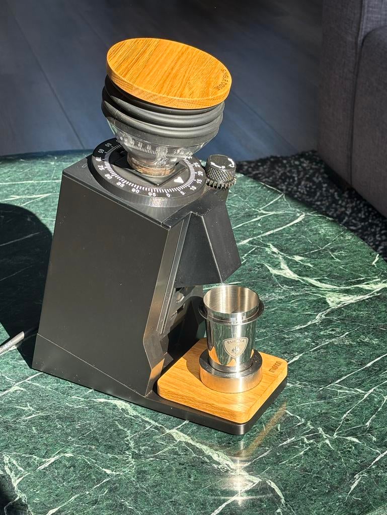 Eureka Mignon ORO Single Dose grinder met burr upgrade, Witgoed en Apparatuur, Ophalen, Zo goed als nieuw