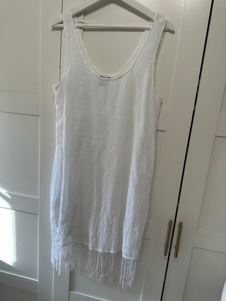 h&m jurkje nieuw wit maat 42, Wit, Maat 42/44 (L), Nieuw, Ophalen of Verzenden