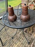 2 stenen hanglampjes, Ophalen, Gebruikt, Overige materialen, Minder dan 50 cm