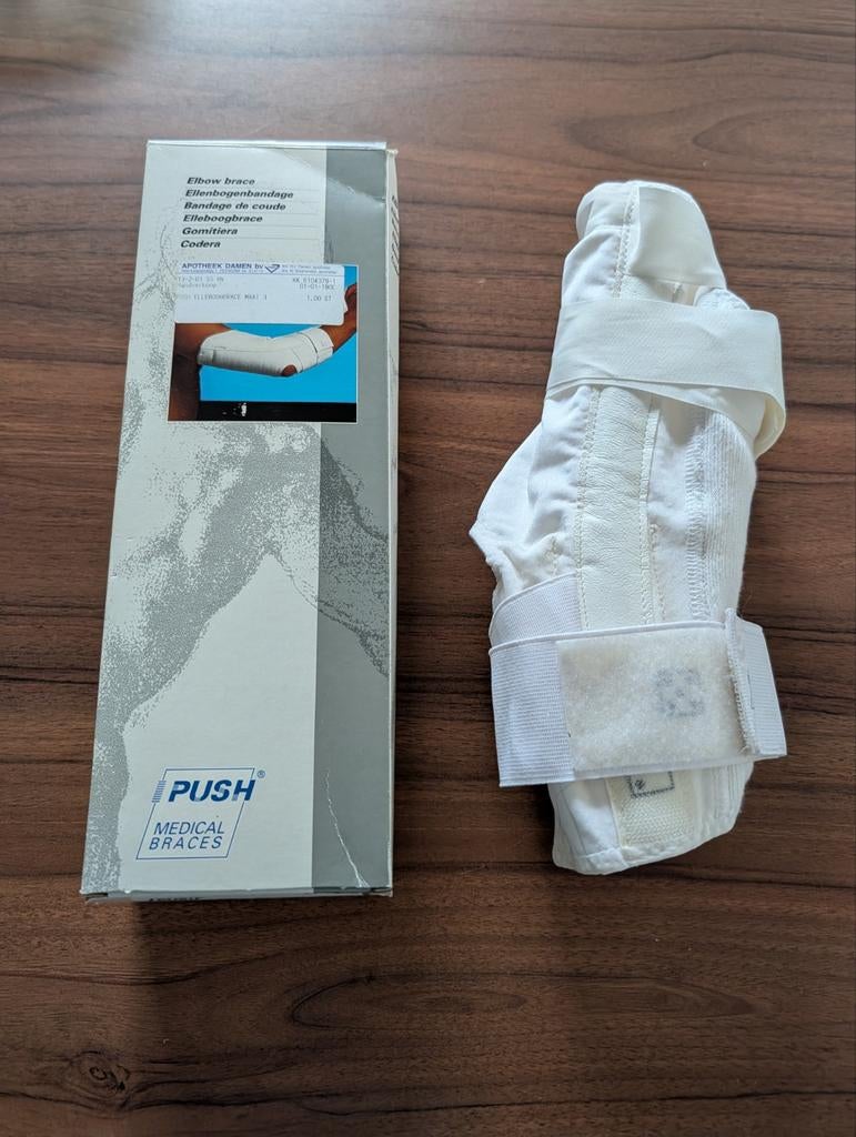 Elleboogbrace (maat medium), Diversen, Ophalen