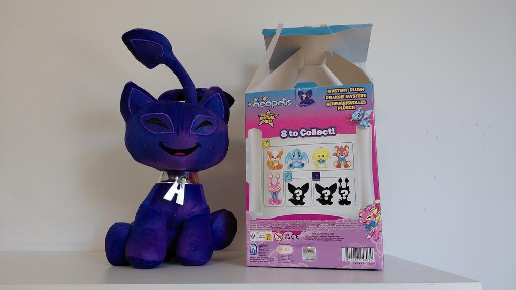 Neopets knuffel Mystery plush, Ophalen of Verzenden, Zo goed als nieuw