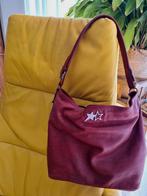 FABIENNE CHAPOT RODE LEREN TAS, Verzenden, Zo goed als nieuw, Rood, Leer