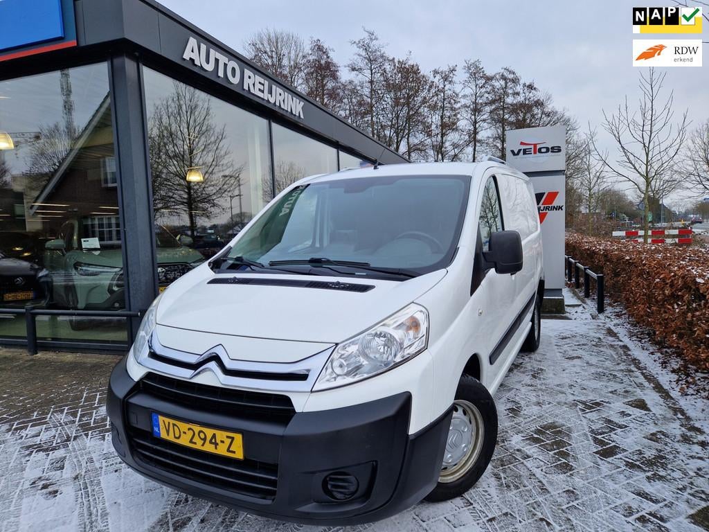 Citroen Jumpy 10 1.6 HDI L1H1 Economy/CAMERA/NAVI/TREKHAAK/A, Voorwielaandrijving, Euro 5, Gebruikt, Zwart