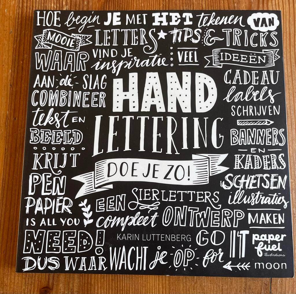 Handlettering is zóóóó verslavend!, Ophalen of Verzenden, Zo goed als nieuw, Tekenen en Schilderen, Geschikt voor kinderen