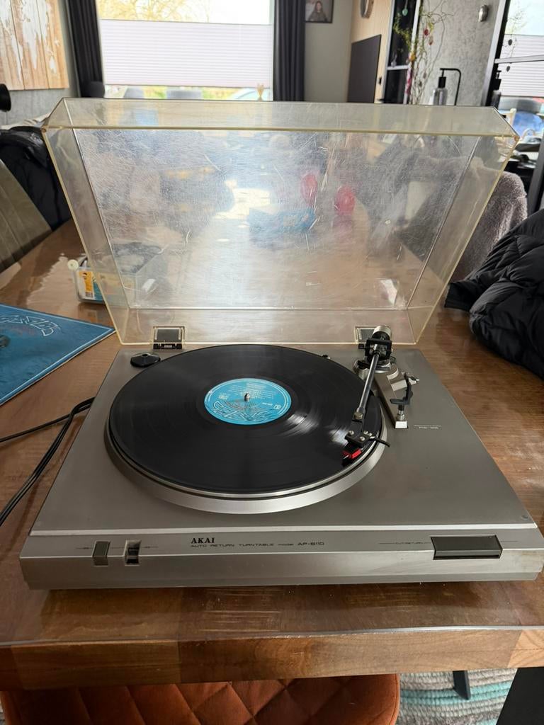 Akai AP-B110 platenspeler vintage, Ophalen of Verzenden, Zo goed als nieuw, Akai
