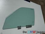 Zijruit linksvoor portier raam LV BMW E34 51328107671, Gebruikt, Ophalen of Verzenden, BMW, BMW