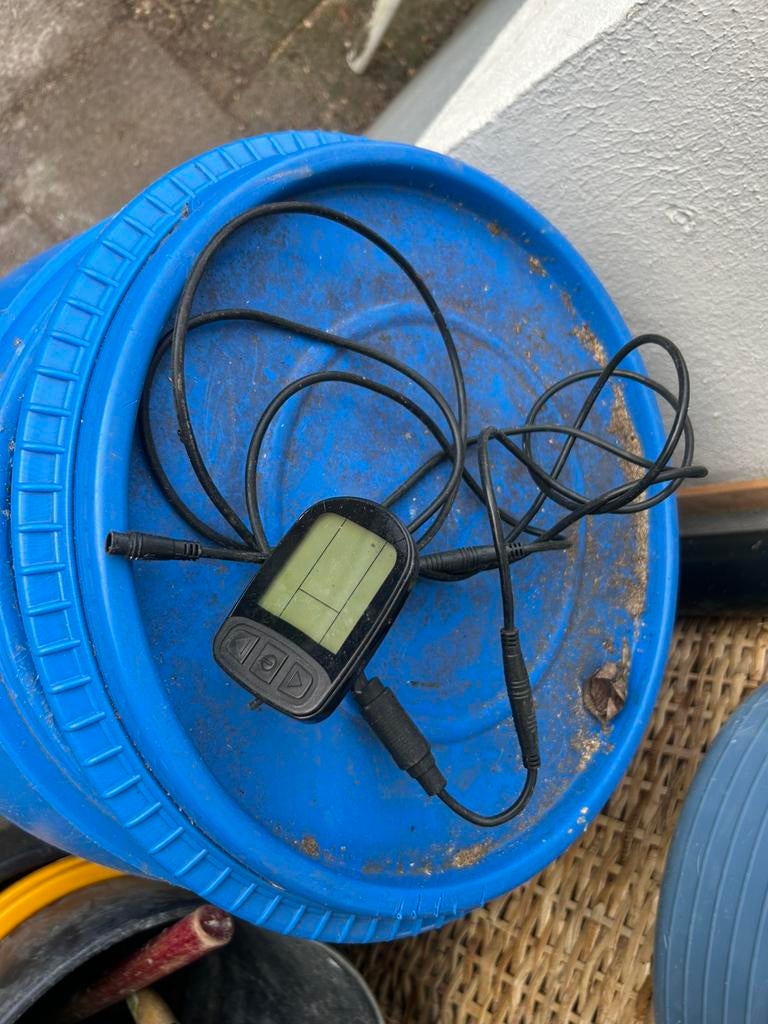 E bike controller display. Bieden, Ophalen of Verzenden, Zo goed als nieuw, Tuinslang