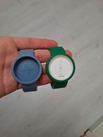 O Clock horloges- Blauw en Groen, Sieraden, Tassen en Uiterlijk, Horloges | Dames, Ophalen, Overige merken