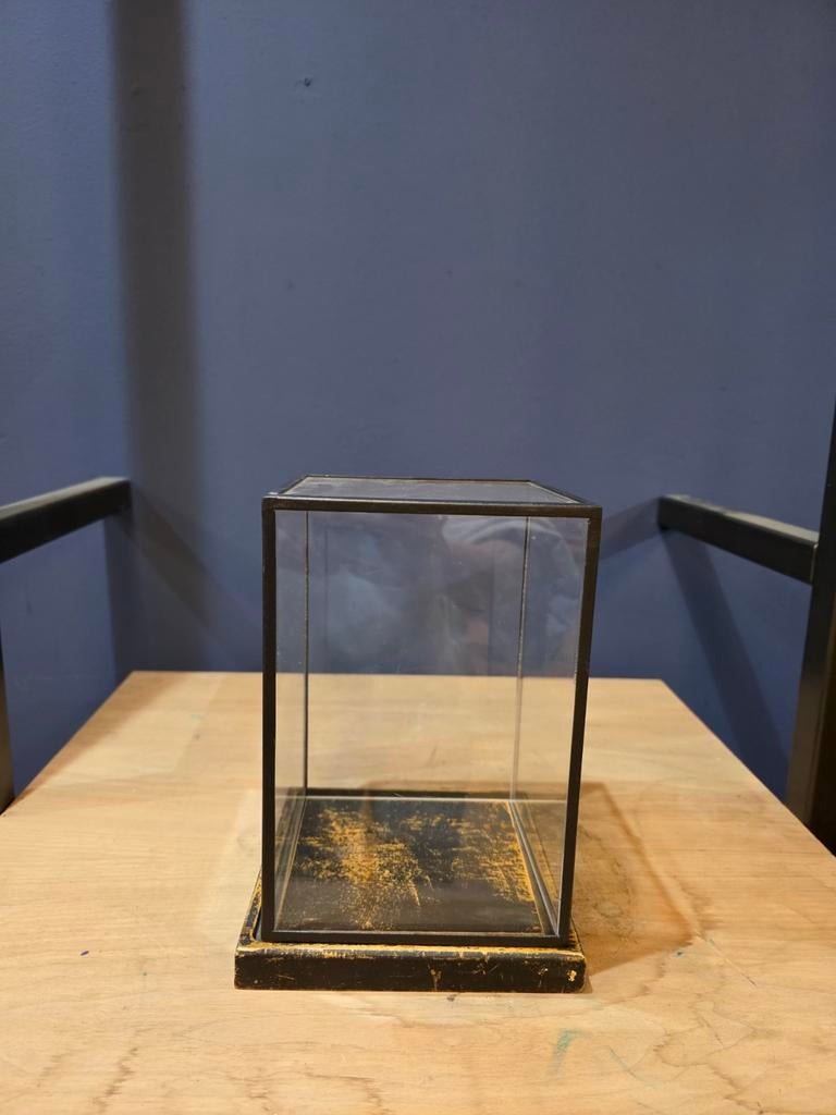 Plexiglas stolp met zwarte voet - 23x16x16 cm (5 stuks), Ophalen of Verzenden