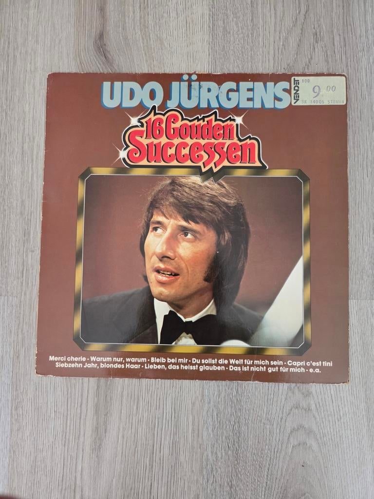 Udo Jürgens - 16 Gouden Successen LP (Vinyl), Ophalen, Gebruikt, 1970 - 1979, Complilatie