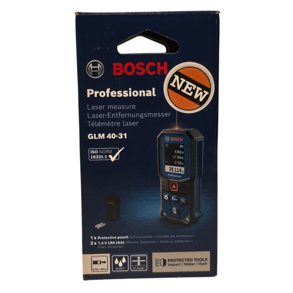 Bosch GLM 40-31 Afstandsmeter in tas - 40m | Nieuw, Bosch, Nieuw, Support@bosch.com, Robert Bosch GmbH
Robert-Bosch-Platz 1
70839 Gerlingen-Schillerhöhe
Germany