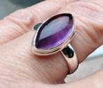 Amethyst ring maat 18,75, 18 tot 19, Verzenden, Paars, Nieuw