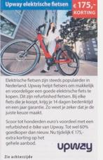 Upway elektrische fietsen €175,- korting, Eén persoon, Kortingsbon, Warenhuis- of Winkelbon