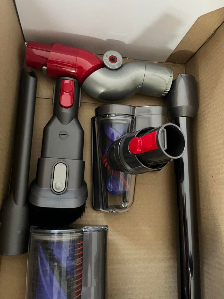 Dyson V12 Slim Absolute - Zo goed als nieuw, Ophalen of Verzenden, Zo goed als nieuw, Reservoir, Stofzuiger