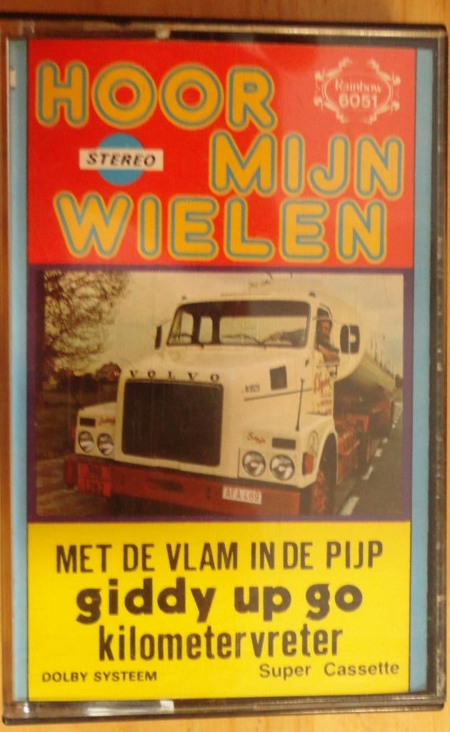 Hoor mijn Wielen, Gebruikt, 1 bandje, Ophalen of Verzenden, Origineel