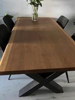 eettafel, Huis en Inrichting, Ophalen, Eikenhout, 50 tot 100 cm, Zo goed als nieuw