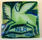 Glazen herdenkingstegel - NLR, Ophalen of Verzenden, Zo goed als nieuw, Overige typen