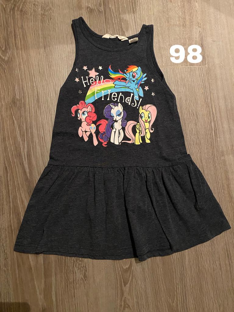 Jurkje 98 unicorn, Ophalen of Verzenden, Zo goed als nieuw, Meisje, Jurk of Rok