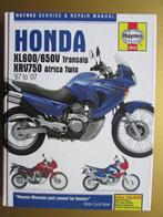 2008 Haynes boek: Honda XL600/650V werkplaatsboek, Engels, Ophalen of Verzenden, Zo goed als nieuw, Merk of Model