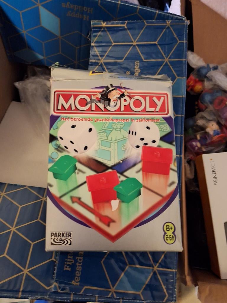 Monopoly. Reisspel. Compleet., Hobby en Vrije tijd, Gezelschapsspellen | Bordspellen, Parker, Vijf spelers of meer, Ophalen of Verzenden