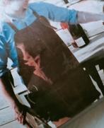 Lederen BBQ schort kleding heren, Ophalen of Verzenden, Nieuw