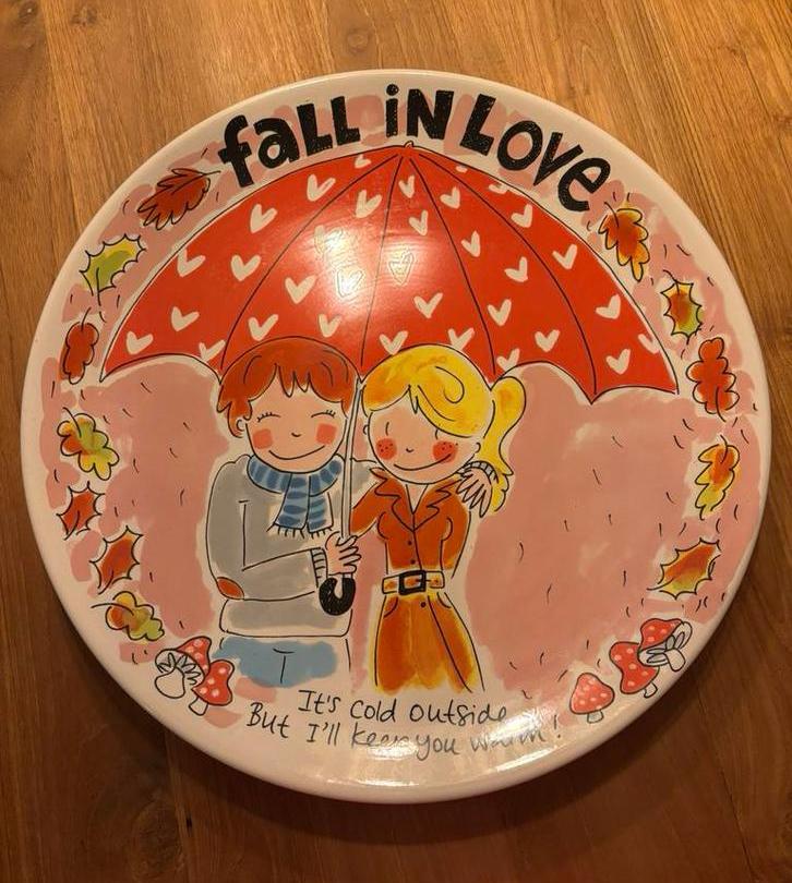 Blond Amsterdam serveerschaal met een diameter van 33 cm., Ophalen, Blond Amsterdam, Aardewerk, Schaal of Schalen