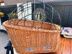 Honden rieten fietsmand, Dieren en Toebehoren, Ophalen of Verzenden, Zo goed als nieuw, Riet