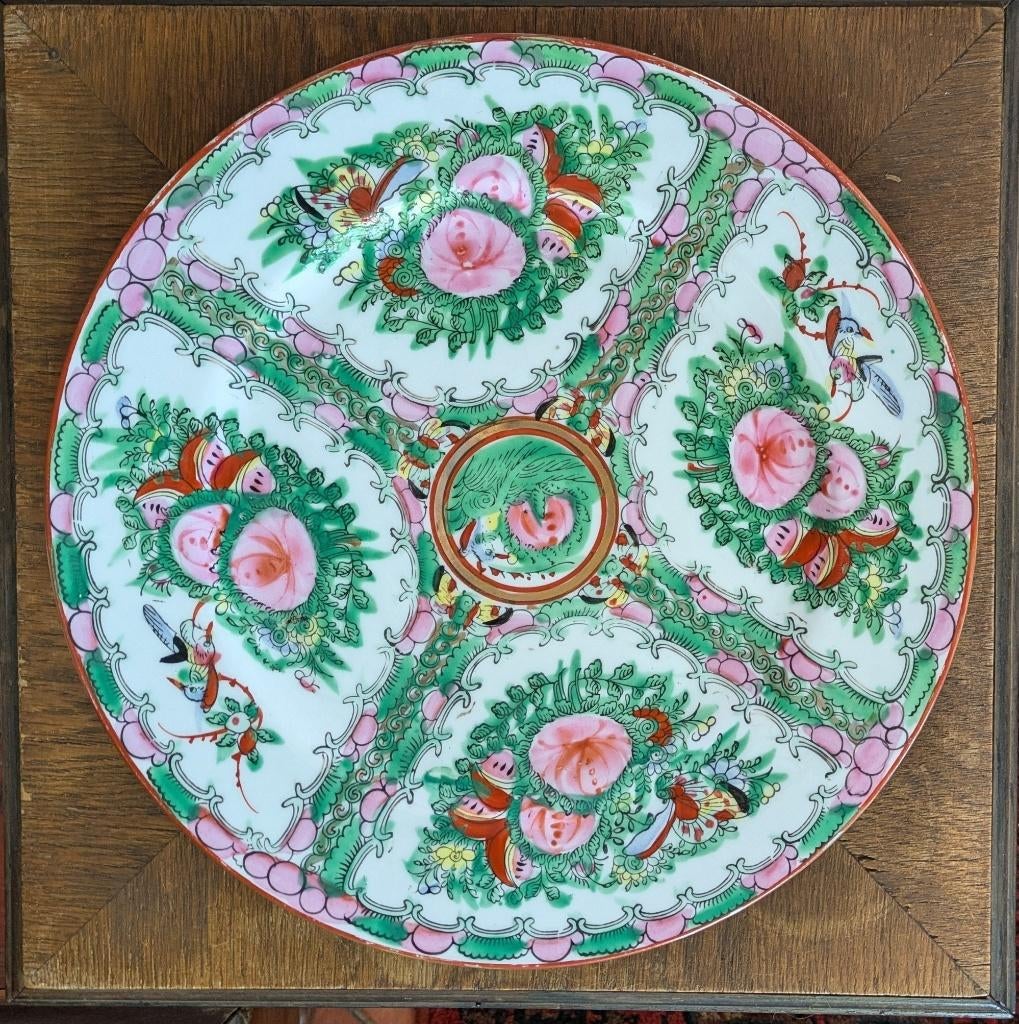 chinees bord famille rose, Ophalen of Verzenden