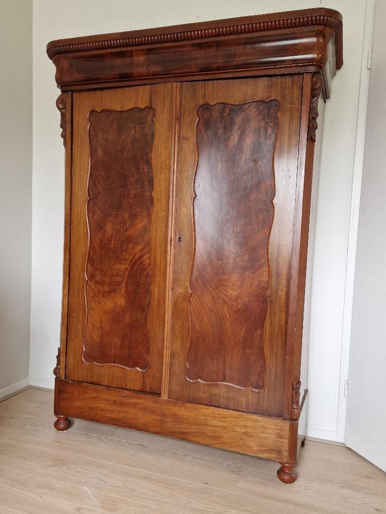 Biedermeier kast, Ophalen, Gebruikt, Biedermeier, 150 tot 200 cm