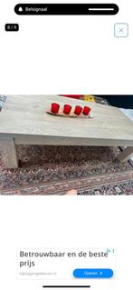 salontafel, 100 tot 150 cm, Zo goed als nieuw, Minder dan 50 cm, Rechthoekig