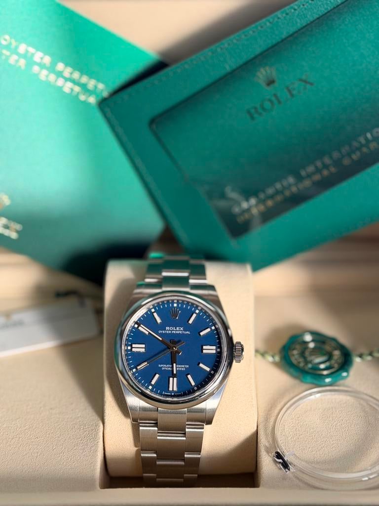 Rolex Oyster Perpetual 41mm 134300 Nieuw, Sieraden, Tassen en Uiterlijk, Ophalen, Staal, Polshorloge, Nieuw
