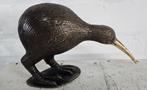 KIWI / bronzen beeld / vogel, Ophalen of Verzenden, Nieuw, Vogel, Beeldje of Figuurtje