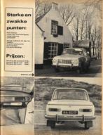 Autokampioen test Wartburg 353 Januari 1972, Ophalen of Verzenden, Gelezen, Overige merken
